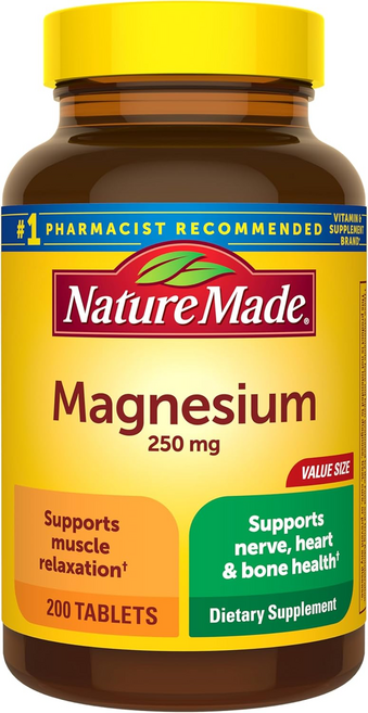 네이처메이드 마그네슘 250mg 200정, 1개