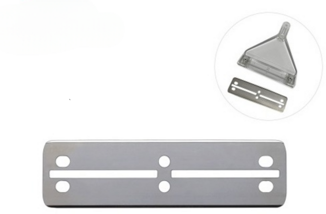 칸후 알루미늄 고급 3단 스크래퍼 리필 칼날 1개입 벌크, 1개