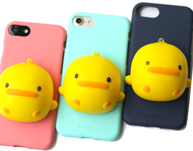 갤럭시 노트20 울트라 병아리 빵 젤리 핸드폰 케이스