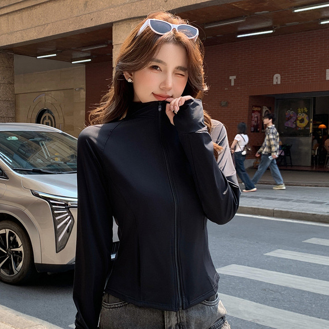 【冰感防曬】防曬衣 防曬服 防曬外套 防曬衫 防曬衣女 戶外防曬 冰絲面料 修身顯瘦 防紫外線 春夏季戶外運動必備