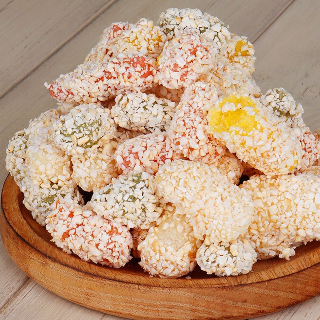 명절선물 전통간식 쫀득한 모듬한과 못난이 유과 3kg, 1개