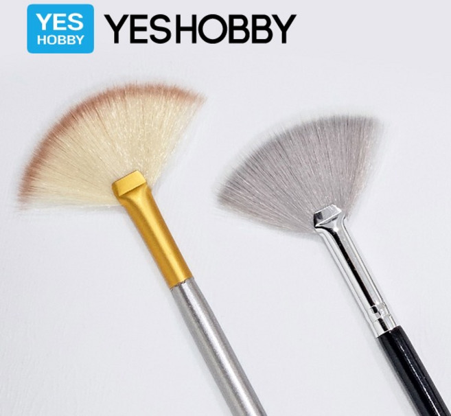 (예스하비)YH 청소붓 슬림 키보드 틈새 청소솔 브러쉬 건프라 피규어 먼지털이 먼지제거, 1개, 실버