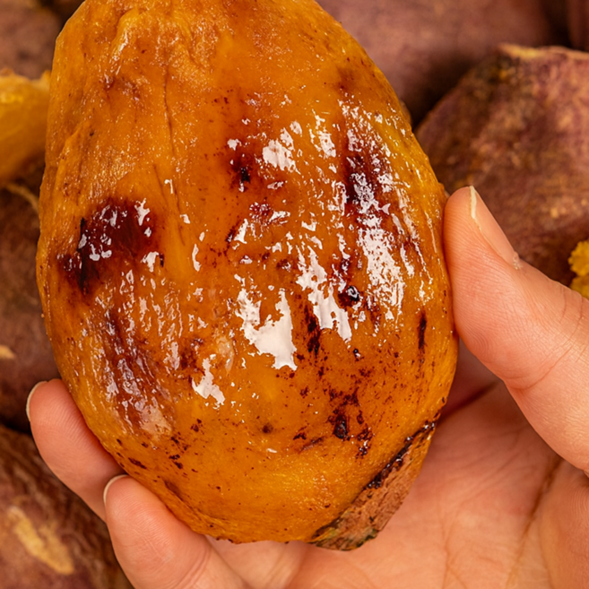 [타임초특가] 해남 황금 초고당도 꿀뚝뚝 꿀고구마, 1박스, 3kg(특대)