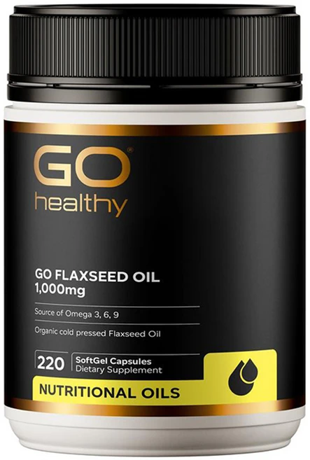 고헬씨 아마씨 플랙씨드 오일 1000mg 220캡슐, 1개, 220정 - 쿠팡