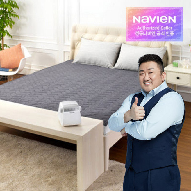 경동나비엔 (25년최신생산) The Care 초슬림 온수매트 숙면매트 킹 EQM531-KS