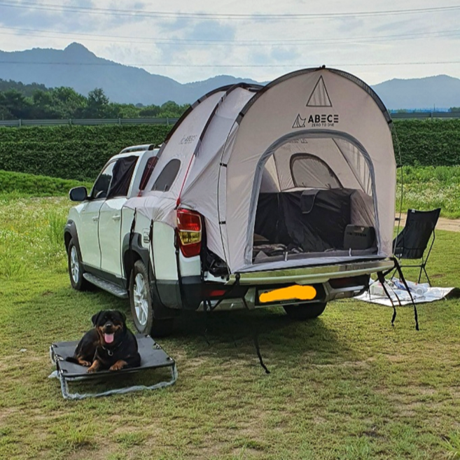 아베체 픽업텐트원 타스만 렉스턴스포츠 칸 콜로라도 적재함텐트 차박 어닝텐트, 렉스턴스포츠-정상품