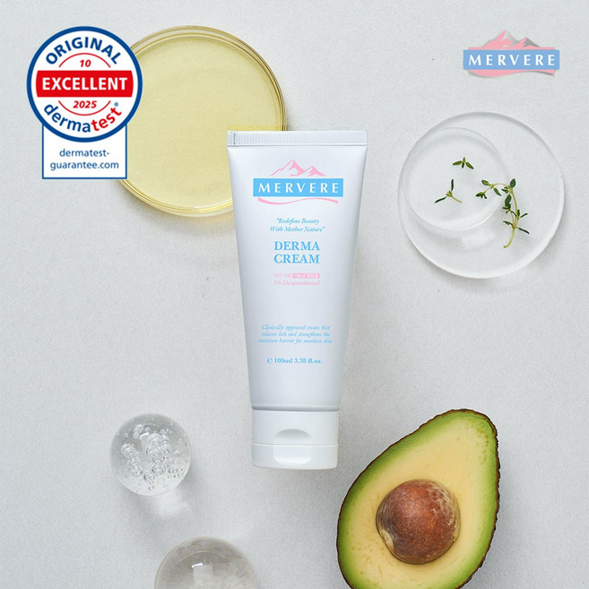 메르베르 더마크림 아토피피부 더마테스트 임상완료 판테놀 크림, 1개, 100ml
