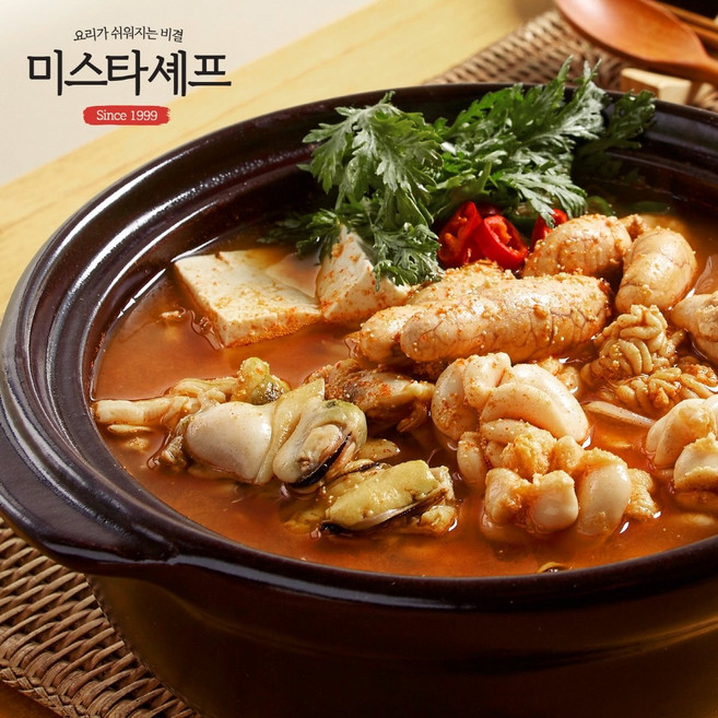 미스터셰프 미스타셰프 해물알탕 550g 1팩, 1