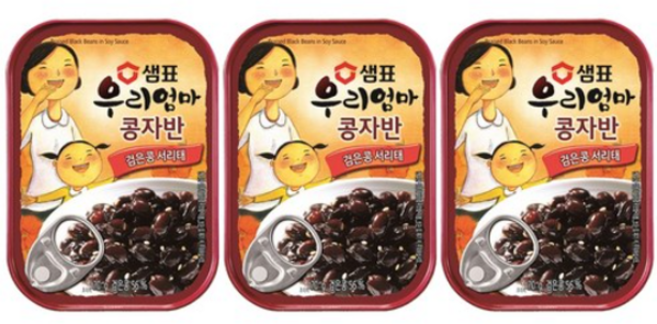 샘표 우리엄마 콩자반, 70g, 9개