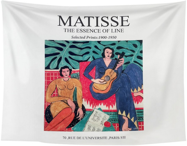 오늘의오브제 패브릭 포스터, 27_앙리마티스의 음악