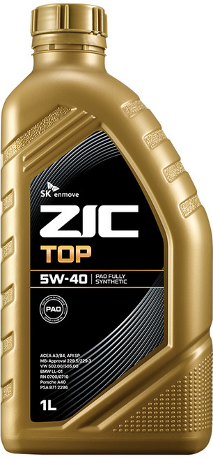 지크 탑 5W-40 1L (ZIC TOP)