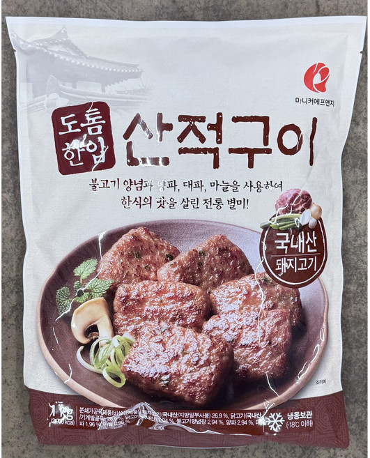마니커식품 도톰한입 산적구이 국내산 1kg, 3개