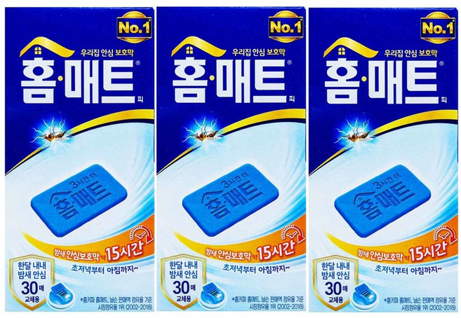 헨켈 홈매트 매트 리필 30매 3상자