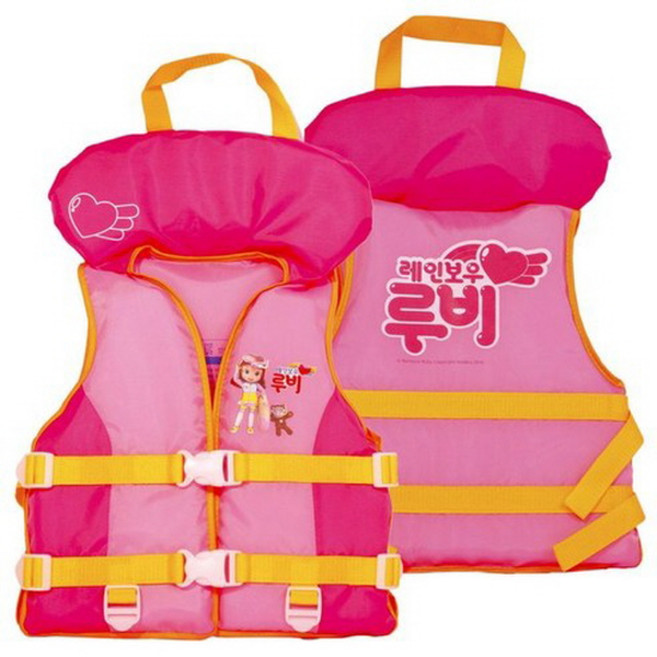 레인보우 루비 부력보조복 15-25kg 레인보우 루비 구명조끼 스윔자켓 물놀이 유아 구명조끼 어린이 구명조끼 아동 구명조끼, 1개