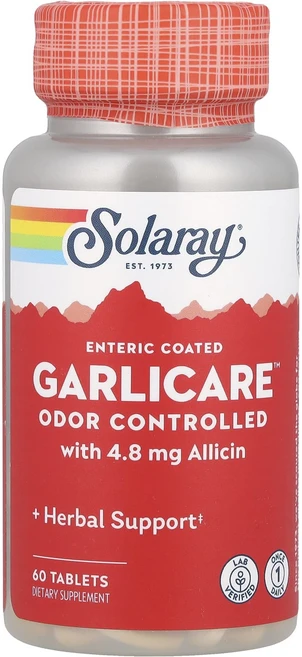 Solaray 장용성 GarliCare® 60정, Solaray장용성GarliCare®60, 1개 - 쿠팡