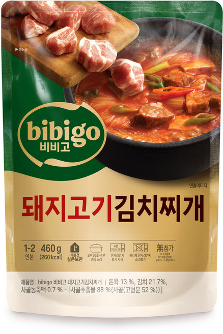 비비고 돼지고기김치찌개, 460g, 1개