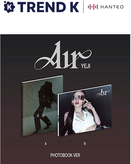 있지 예지 앨범 [Air] 포토북 ITZY YEJI 에어 Photobook 일반반 Ver. (미개봉), B Ver(화이트) - 쿠팡