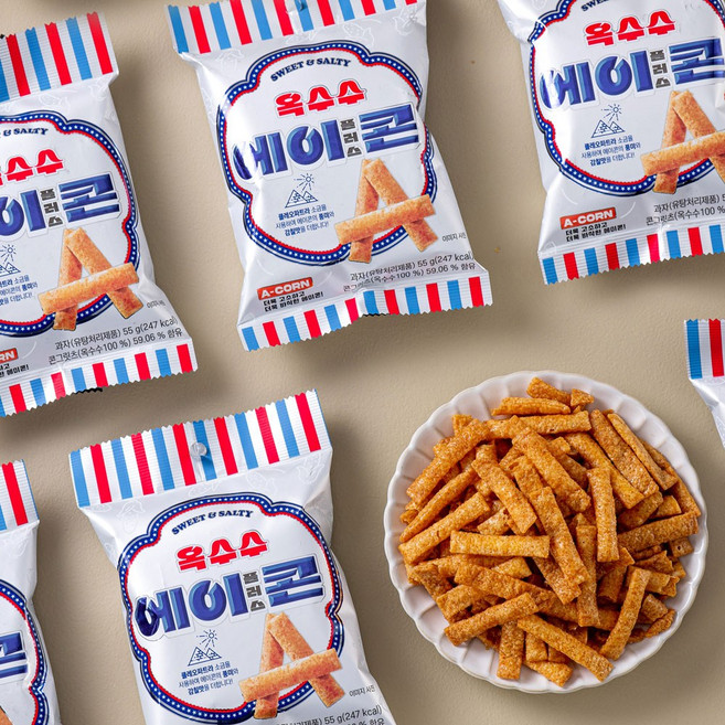 옥수수 에이플러스콘, 12개, 55g