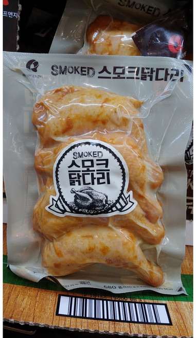 MANIKER 마니커 스모크 닭다리 680g (170g X 4개입) 국산 (훈제닭다리), 1개