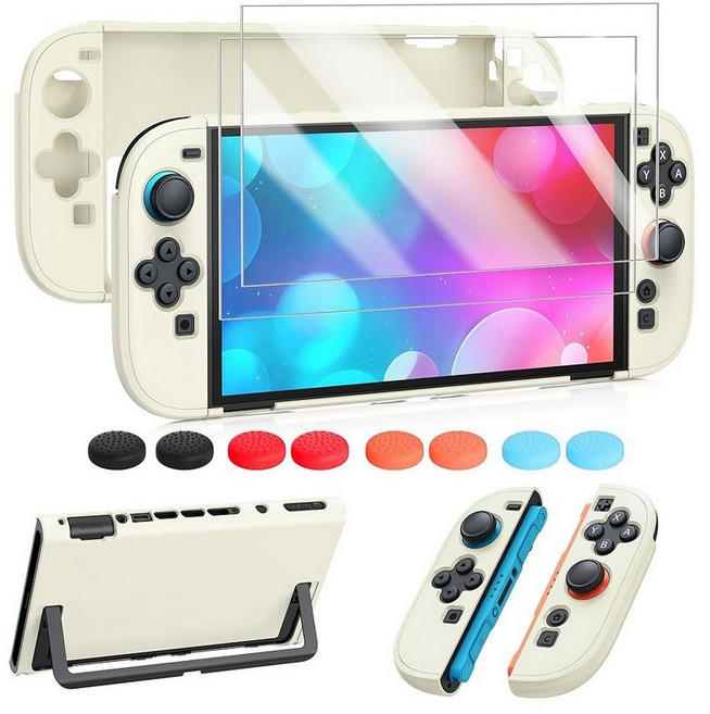 FYOUNG Protective Case for Nintendo Switch 2 2025 Slim Hard Shell Accessories Scratch&Shock Prot, 소프트 옐로우