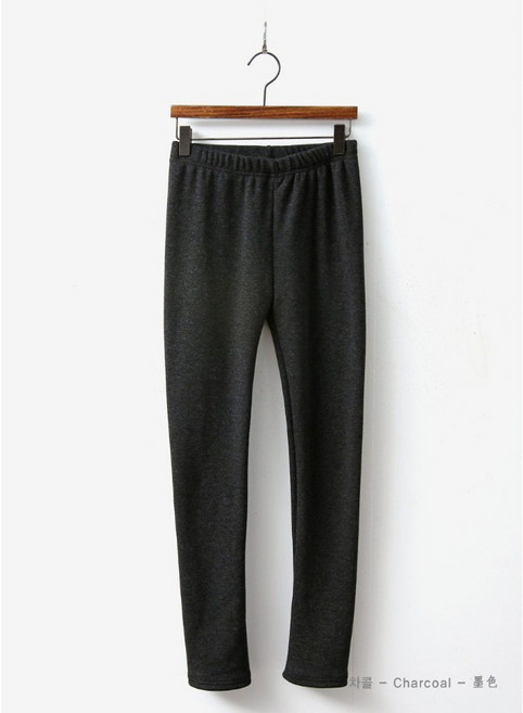 아이엠수 여성용 밍크 기모 레깅스 겨울 따뜻한 보온 바지