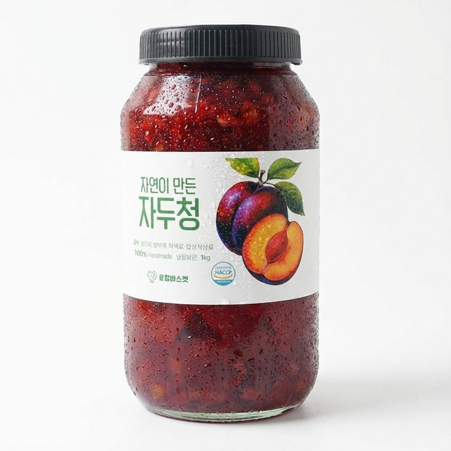 로컬바스켓 자연이 만든 건강 수제 자두청, 1개, 1개입, 1kg