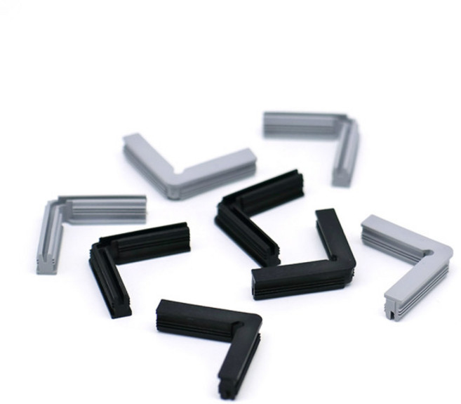 한반도철망 한반도방충망 DIY방충망 부자재 코너가드, 코너가드(검정) 4개, 1세트