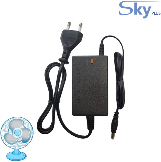 선풍기 써큘레이터 어댑터 DC 24V1.5A 충전기 호환 대한민국 KC인증(전원코드포함)