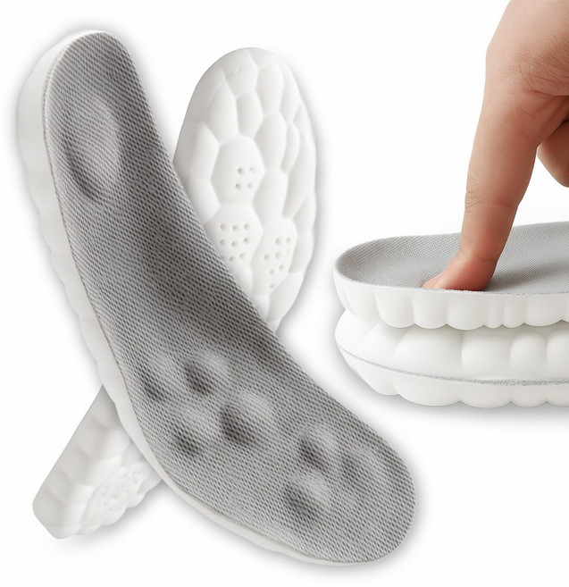 노드릭 발편한 메모리폼 기능성 쿠션 깔창, 2세트