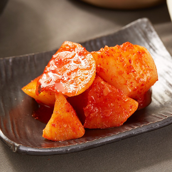 모산장군차김치 진경 충무김치 /맛있는 아삭별미김치, 3kg, 1개