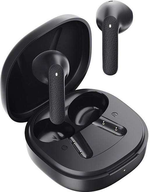 QCY AIR 블루투스 무선 이어폰 오픈형 T41, 크림블랙