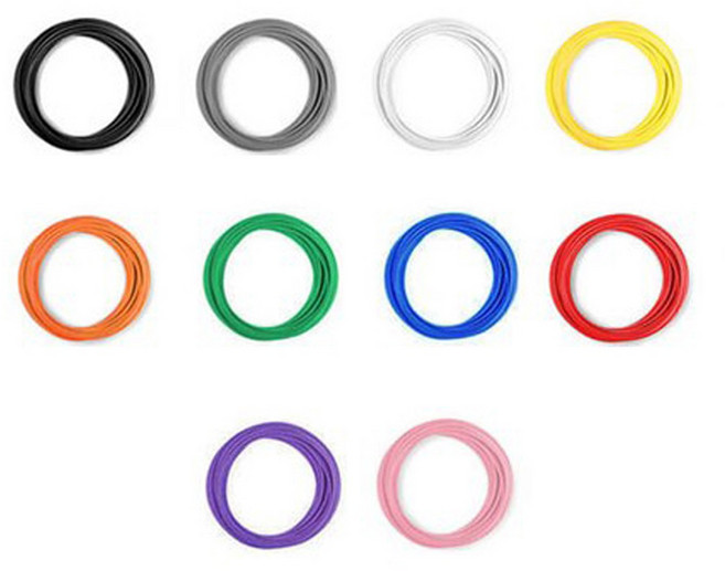 3D펜 PCL 저온 필라멘트 SET, 10m x 10색 set