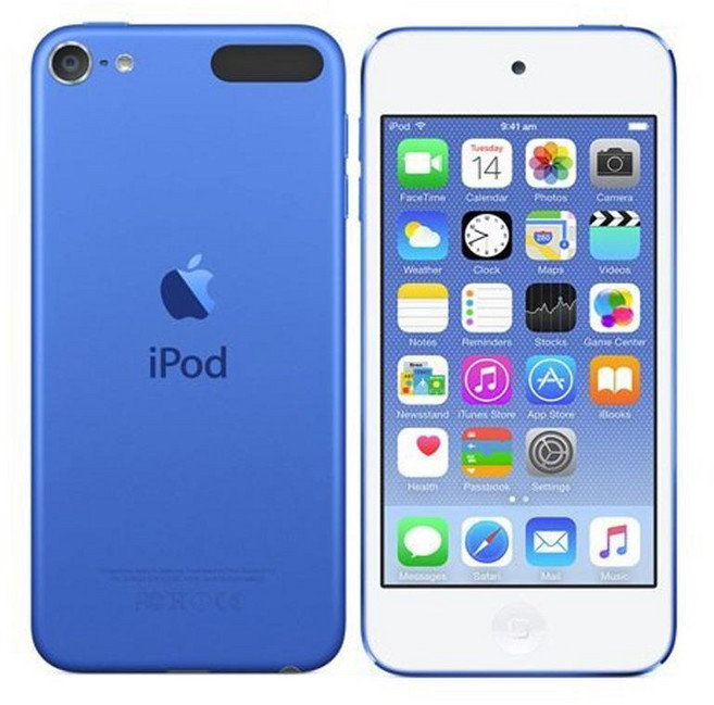 나비 아이팟터치7 휴대용 32기가 MP3 플레이어 카메라, 99.9% 새 제품 배터리 교체, Touch 6 블루, 32