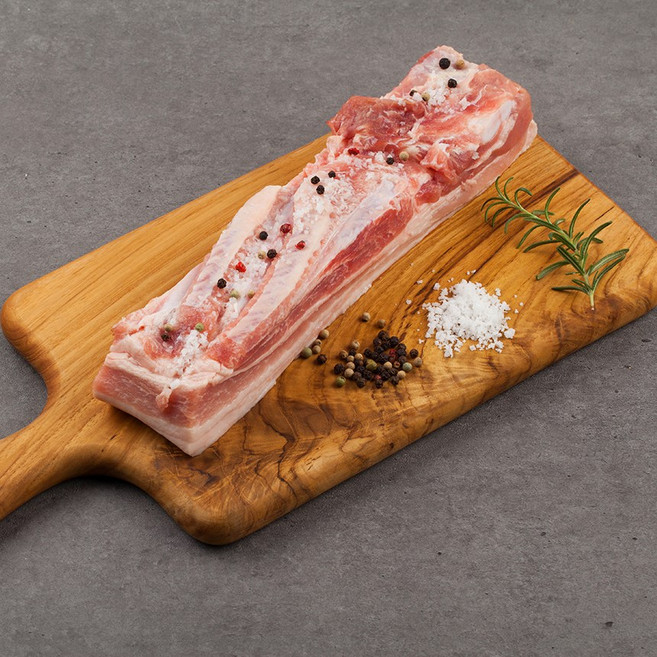 힐링미트 삼겹살 1kg 보쌈용 2등분, 1개