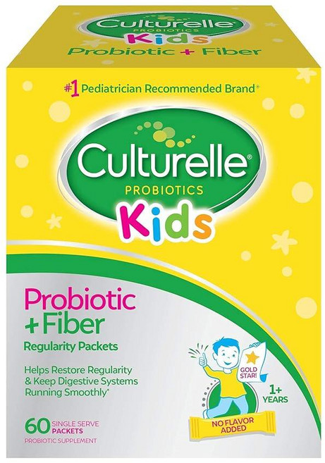 컬처렐 키즈 프로바이오틱 섬유질 패킷 60개입 1박스, 1