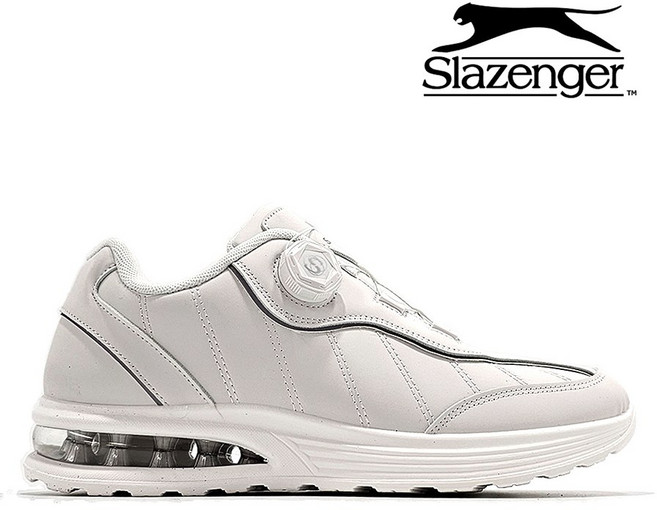 슬레진저 남자 다이얼 운동화 에어 쿠션 워킹화 가벼운 남성 발편한 경량 가죽 스니커즈