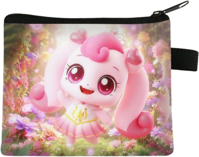 캐치티니핑 프린세스 하츄핑 아름핑 어린이 지갑 동전 지갑 다용도 파우치 하츄핑 아름핑