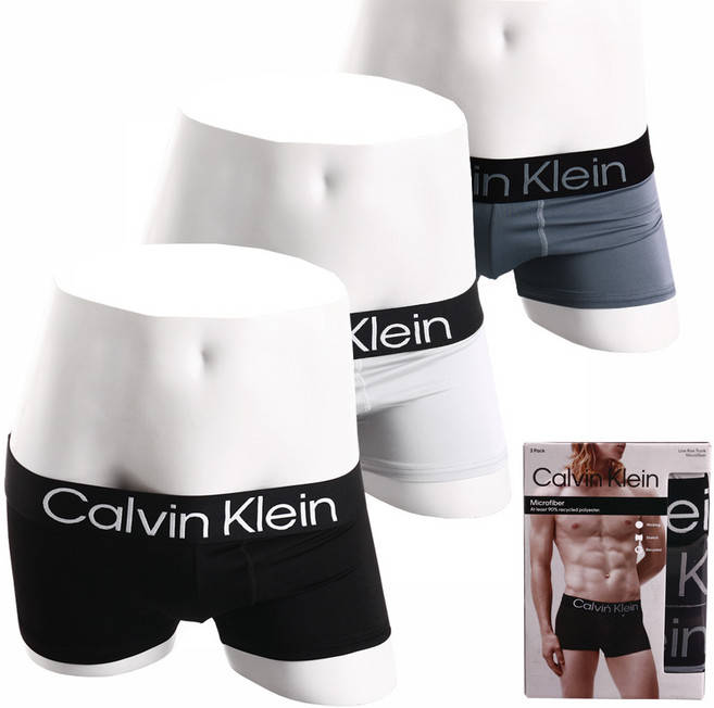 캘빈클라인 언더웨어 CK 팬티 남자 드로즈 속옷 3장세트 12종