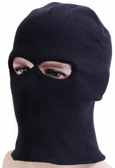 검정색 강도 복면 블랙 바라클라바 할로윈데이 도둑 분장 얼굴 가리기, 본상품선택