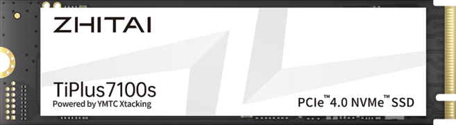 YMTC ZHITAI TiPlus7100s, M.2 NVMe PCie 4.0, 4TB