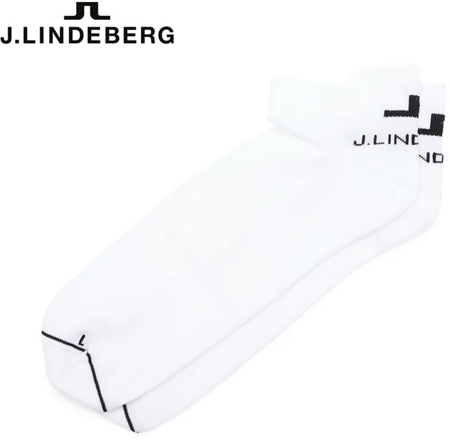 [제이린드버그] 26SS 스핀 골프 쇼트 삭스 GUAC16998, 화이트