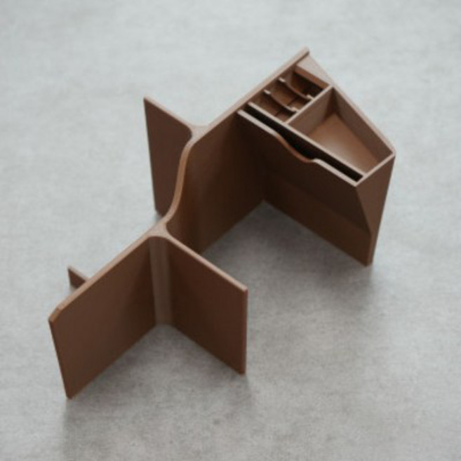 더 뉴 그랜저 차량용 수납함 콘솔 트레이, 5. Brown(브라운)