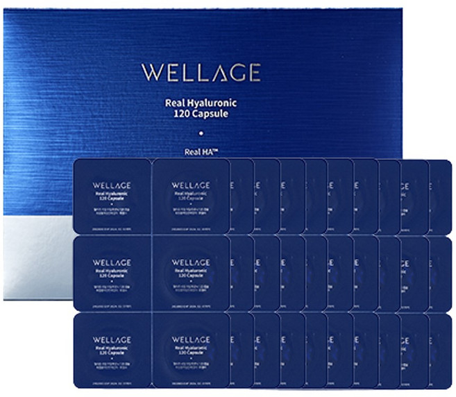 웰라쥬 2.0 시즌2 리얼 히알루로닉 120 바이오 캡슐, 1개
