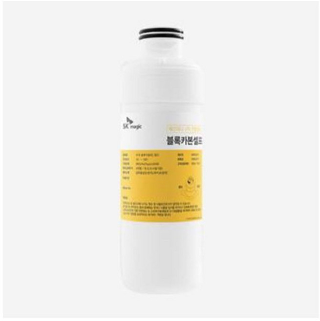 SK매직 정품 WPU-GBC112 사용 정수기 에코미니 프리블록카본 1차필터 (HJ솔B 추가증정), 1개