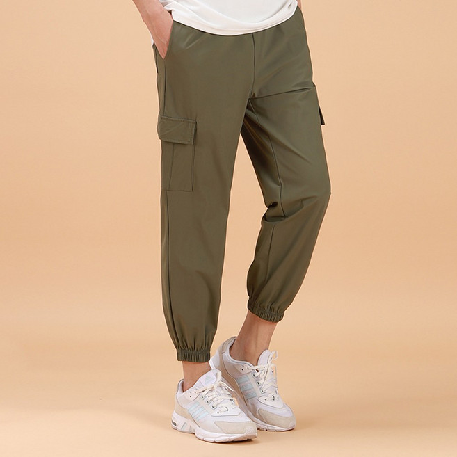 후앙스 여름 냉감 벤츄리 사방스판 카고 조거팬츠 GZCP-4947