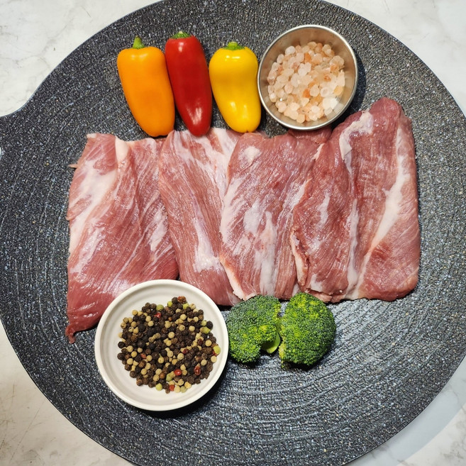 한돈 돼지 통 가브리살 (냉장) 500g 수육 구이, 1개