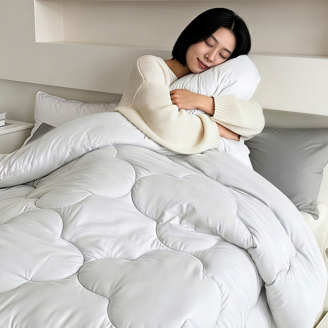 Cozy Aura 부드러운 간절기 차렵이불 가벼운 호텔 침구 사계절용