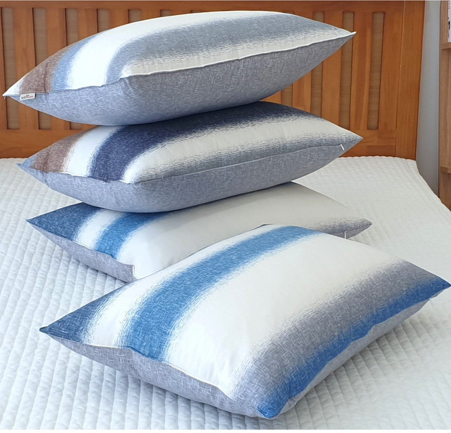 모달100% 베게커버 스트라이프 베게