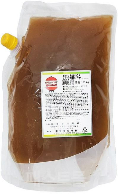 이거다 진한농축멸치육수, 1개, 2kg
