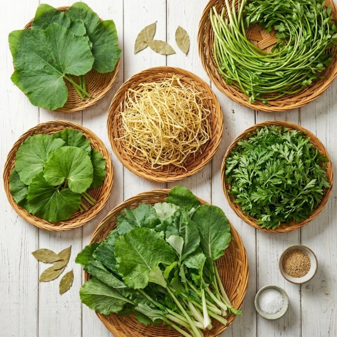 제철 봄나물 달래 미나리 곰취 눈개승마 가죽나물 오가피순 호박잎 삼잎국화 어수리 씀바귀, (생)곰취 400g, 400g, 1개